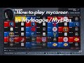 HOW TO PLAY MYCAREER IN Myleague/MyEras ON 2K23