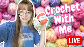 Crochet With Me! + My New Posting Schedule LIVE 6/3/26