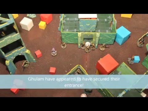 Infinity, Operation Flamestrike Battlereport: Haqislam vs Nomads 300pts