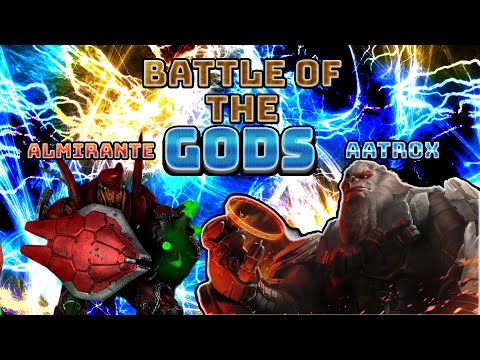 Almirante Vs Aatrox Battle Of The Gods Halo Wars 2