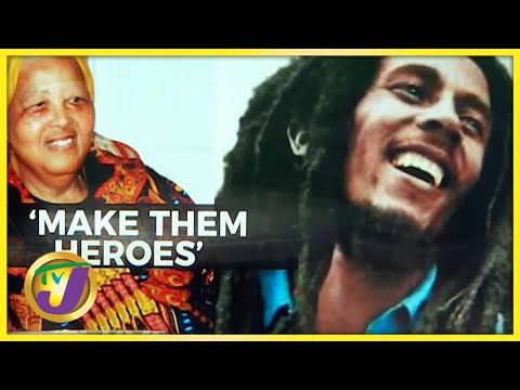 Poll Bob Marley, Ms. Lou & Usain Bolt National Heroes? TVJ News Aug 12 2022