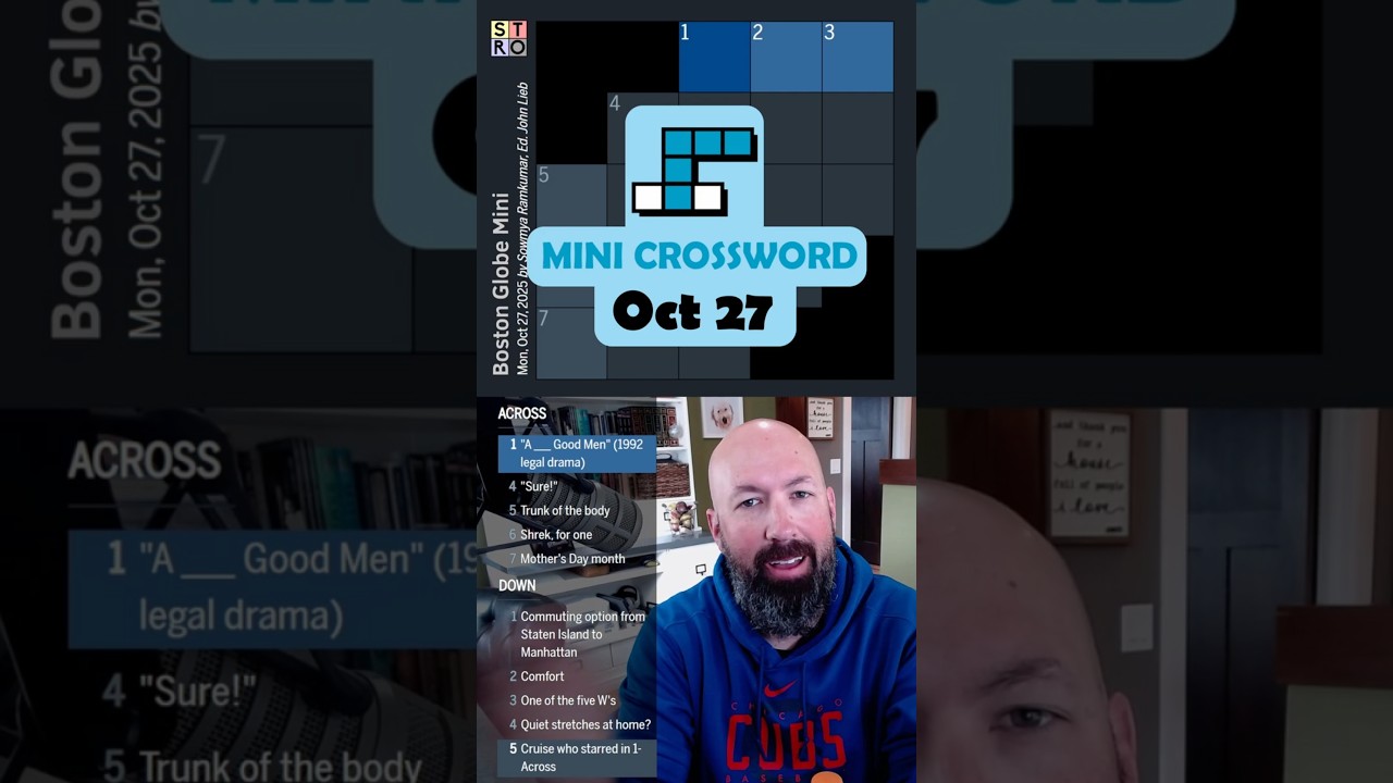 Mini Crossword - Oct 27