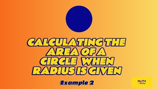 Area of a Circle with Radius 35m | Learn to Apply π = 22/7 (KS2/KS3 Maths | Primary 5 – JSS2)