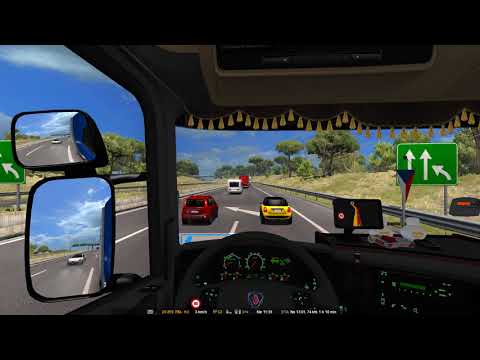 ETS2 Scania R480 Napoli - Roma