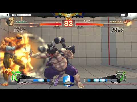 SSF4 AE2012 Top 16 EDC TrueLionheart vs MIN - Civil War 6 Tournament