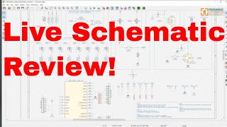 Live Schematic Review Highlights #Arduino