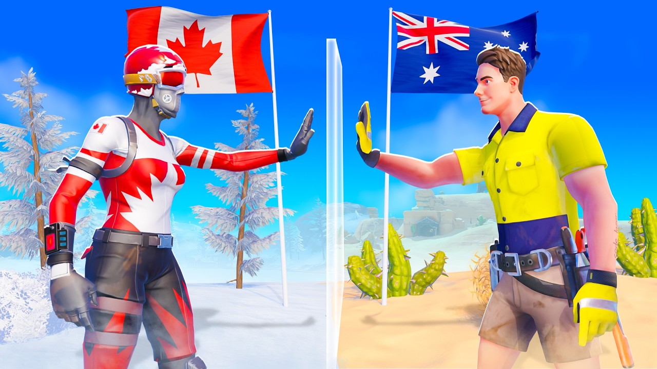Fortnite, But You Can't Leave Your COUNTRY....