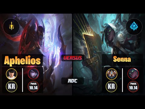 Clid APHELIOS (ADC) [Lethal Tempo] VS SENNA - Challenger KR Patch 10.14