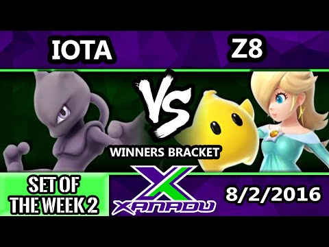 S@X 161 - Iota (Mewtwo, Wario) Vs. Z8 (Rosalina) SSB4 Tournament - Smash Wii U - Smash 4