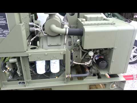 MEP-002A running on B99 Biodiesel