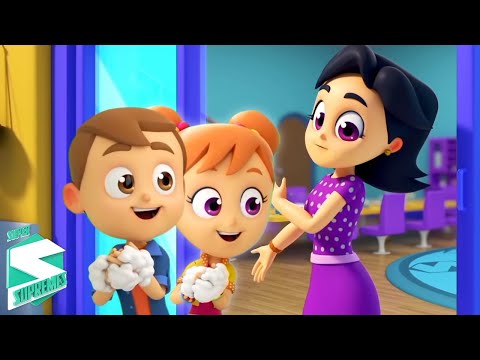 Ellerinizi Yıkayın ve Daha eğitici çizgi Filmler ve şiirler