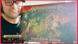 Warhammer Age of Sigmar Echoes of Doom Unboxing #ageofsigmar #echoesofdoom #justjamie