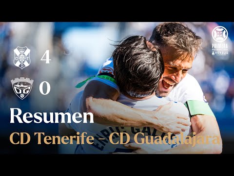 CD Tenerife | Resumen del CD Tenerife - CD Guadalajara (J. 22, Primera Federación 25/26)