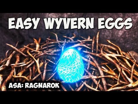 Stealing Wyvern Eggs EASY in Ragnarok ARK Ascended