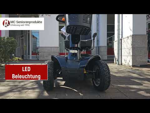 Video von: Pride Victory XL 130 (15 km/h) silber Vorführer-Elektromobil