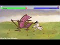 A Charlie Brown Thanksgiving 1973 Lawn Chair Fight With Healthbars