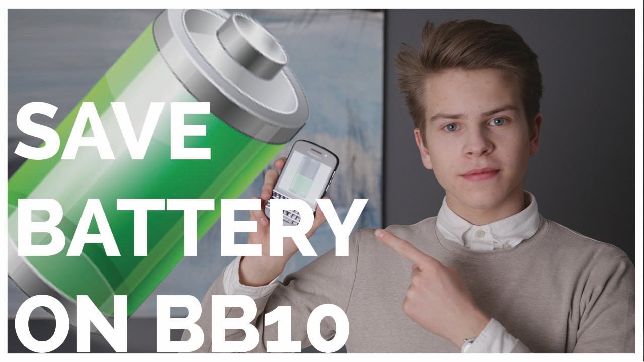 HOW TO SAVE BATTERY ON BB10 - "TOP 5 Tips!"