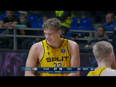 AdmiralBet ABA League 2025/26, Round 12 match: Partizan Mozzart Bet - Split (28.12.2025)