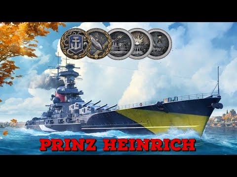 German battle cruisers are here! Prinz Heinrich smashes the enemy #wowslegends
