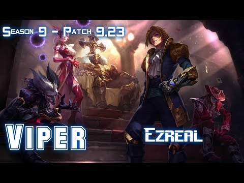 Viper EZREAL vs ASHE ADC - Patch 9.23 KR Ranked