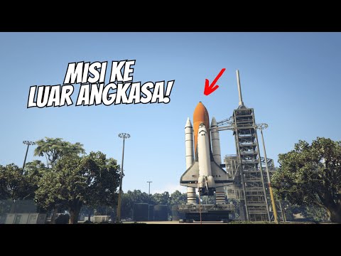 TERNYATA KITA BISA KE LUAR ANGKASA DI GTA 5 | MOD