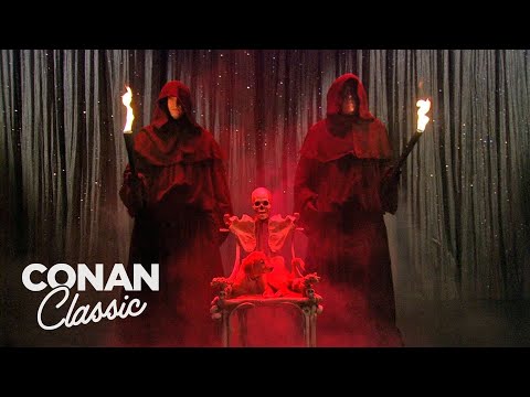 The Evil Puppy Invades "Late Night With Conan O'Brien" | Late Night with Conan O’Brien