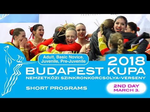 Budapest International Cup March 3, 2018. | Short Programs | LIVE STREAM