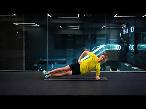 Side Plank – hip dips