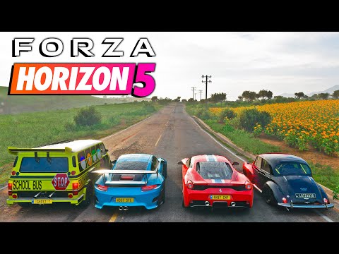 O QUE VOCÊS ESTÃO ACHANDO DO GRAN TURISMO 7? FORZA HORIZON 5 GAMEPLAY