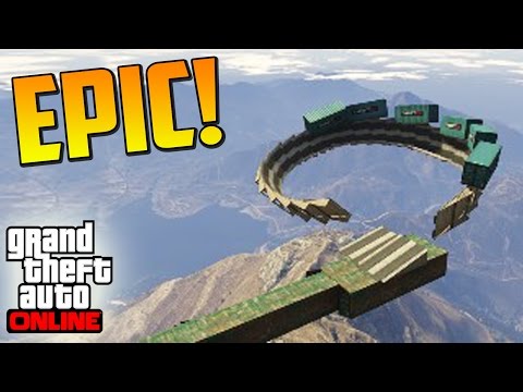 INCREÍBLE! VAYA ACROBACIA!! - Gameplay GTA 5 Online Funny Moments