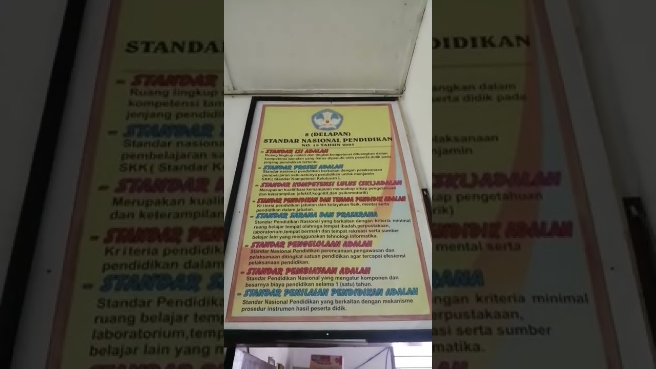8 STANDAR NASIONAL PENDIDIKAN