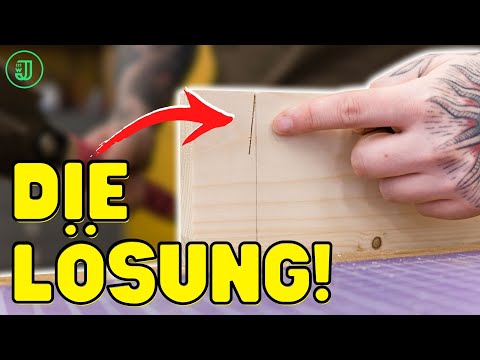 SCHIEF GESÄGT? Mit diesem TRICK sägst du IMMER GERADE! | Sägehilfe selber bauen | Jonas Winkler