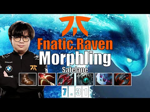 Morphling Safelane | Fnatic.Raven | NEW 7.31B MORPHLING NEW PLAYSTYLE | 7.31b Gameplay Highlights