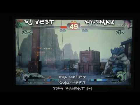 Team FFA United Qualifiers SSF4 Ranbat 1-1 M14 DJ Vest vs Kilomax