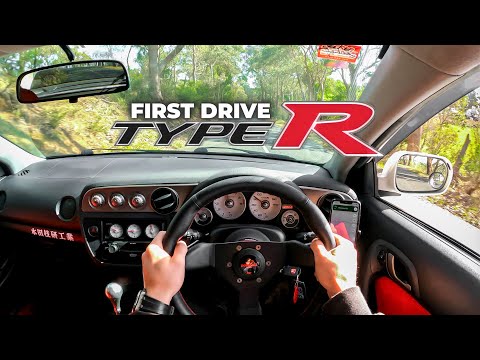 HONDA INTEGRA TYPE R POV Mountain Drive - LOUD VTEC K20A DC5R