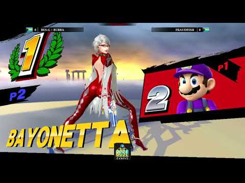 JSB19 - Sm4sh Singles: BES-G | Bubba(Mario) vs FRauDFish(Bayonetta) WS