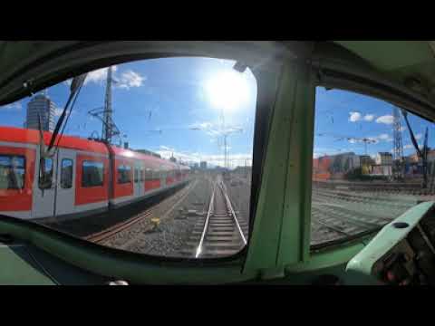 360° Grad Führerstandsmitnahme S-Bahn München S4 Truderring - Geltendorf BR420 11.03.2023
