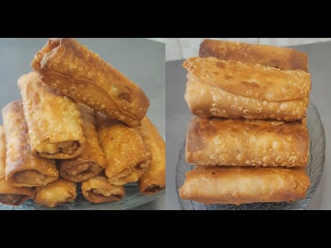 comment faire les nems au poulet (croustillants, recette facile et très simple)