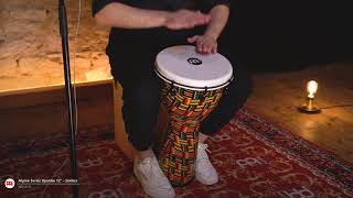 MEINL Percussion 12 Inch Alpine Series Djembe with Synthetic Head