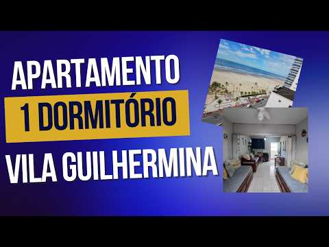 Apartamento á venda na Vila Guilhermina, Praia Grande/SP