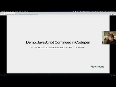 Coding Bootcamp Session 8 Javascript Continued