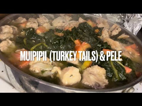 Tongan Store -Muipipii (Turkey Tails) & Pele leaves #tonga #cooking #polynesianfood #smallyoutuber