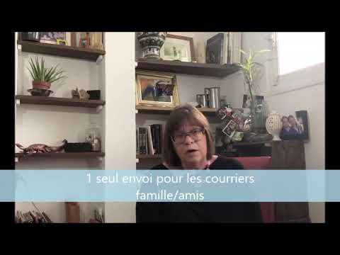 Lui écrire une carte postale