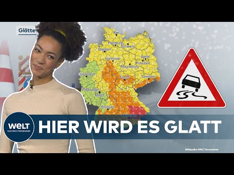 WETTER AM DIENSTAG: Eisregen - Regenfront zieht über Deutschland und trifft auf Bodenfrost