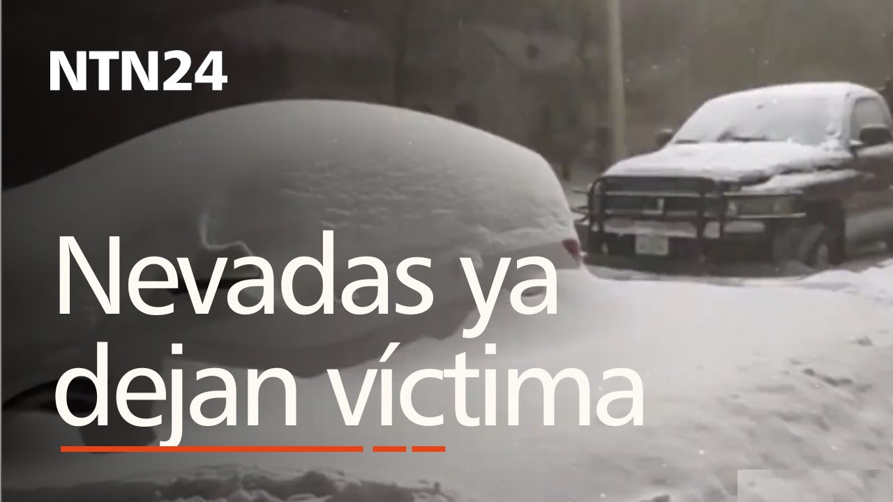 Fuertes nevadas que azotan a Estados Unidos