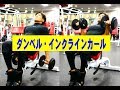 ダンベル・インクラインアームカール【糸井トレーナー】