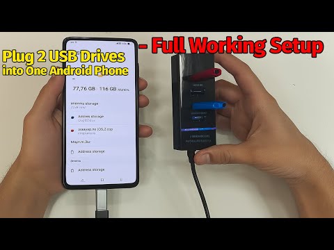 How Connect & Use Multiple USB Devices to Android Phone | No Extra App Required