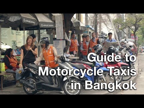 Guia para mototáxis em Bangkok