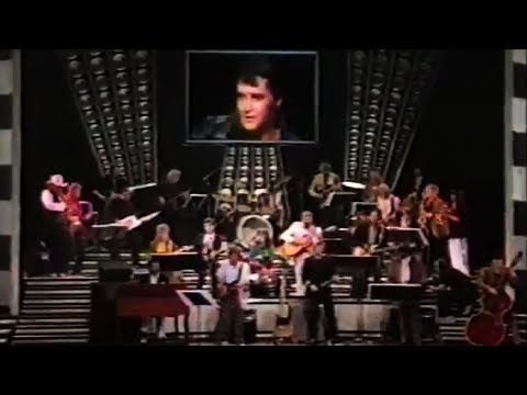 ELVIS PRESLEY - Blue Suede Shoes (Dick Clark's All Star Jam 1985)