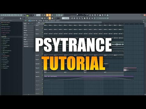 Producing a simple psytrance drop | FL Studio Tutorial